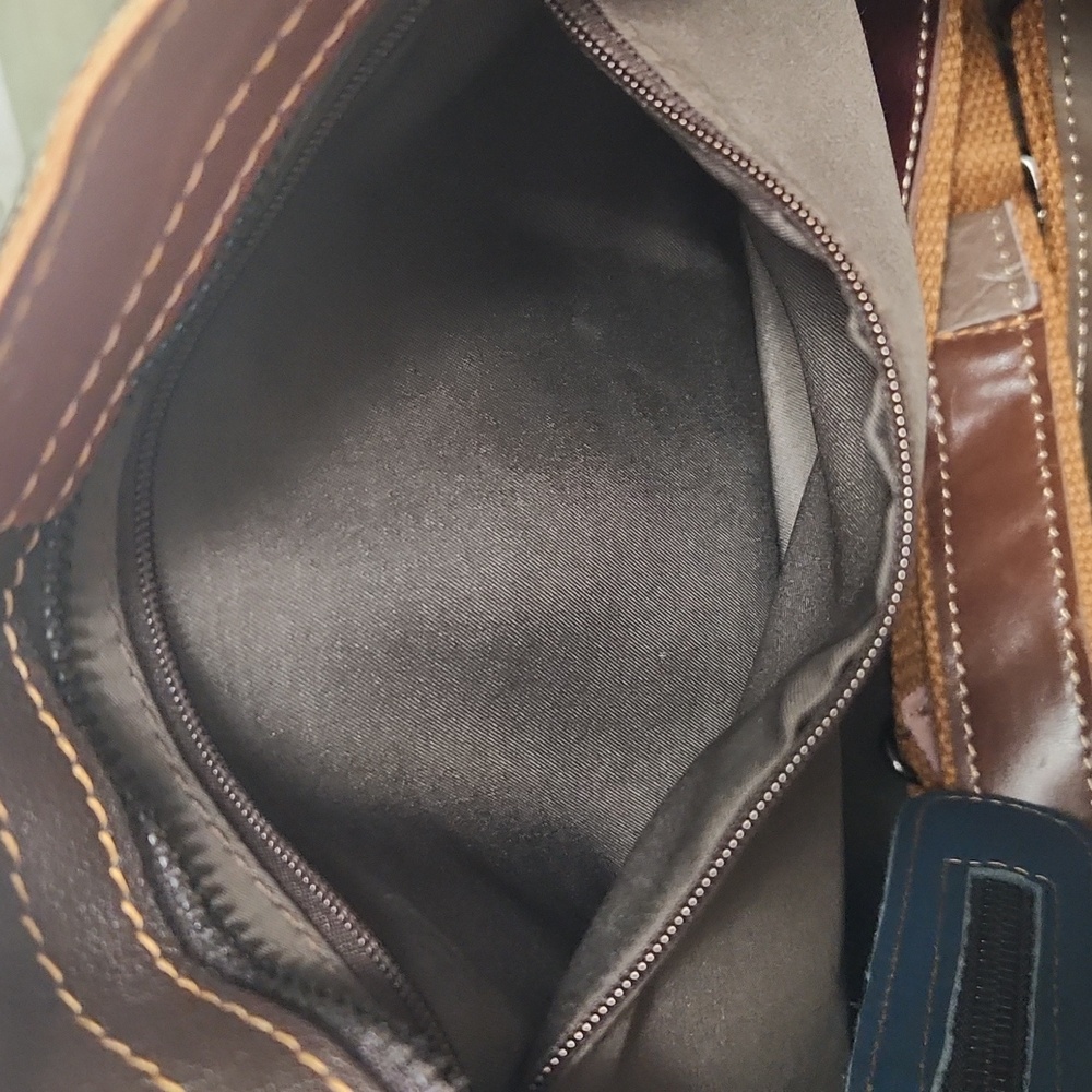 Multicolor leather purse - Picture 8 of 10